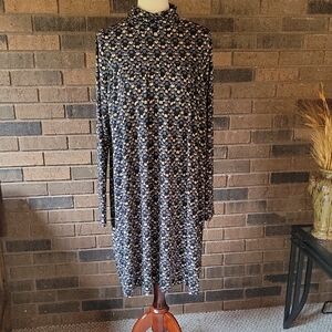 Falls Creek  knit dress turtleneck, size XL